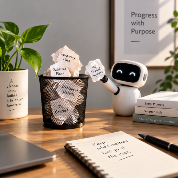 Your AI Assistant Doesn't Need to Remember Everything — It Needs to Know What to Forget